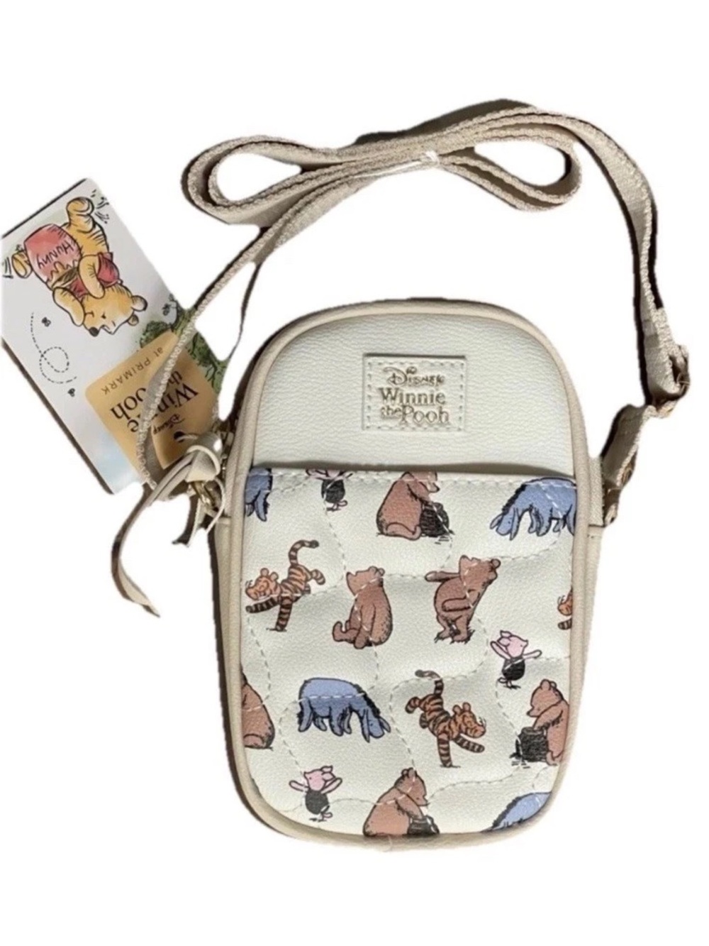 Disney x Primark Winnie The Pooh Crossbody Bag / Cell Phone Holder